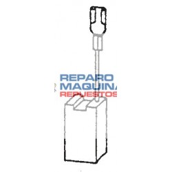 ESCOBILLAS BOSCH 6.3X16X22