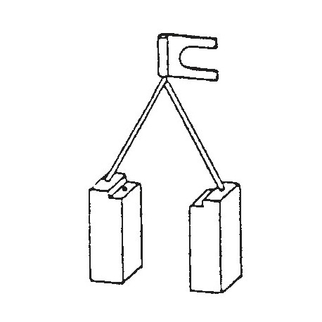 ESCOBILLAS BOSH6,3x8x22(2 unidades)